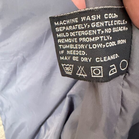 London Fog Button Up Jacket Womens Size M Purple Lightweight Coat Career - Picture 5 of 11